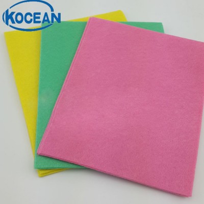 Household Cleaning Products Super Absorbent Germany Needle Punched Nonwoven Cleaning Wipes