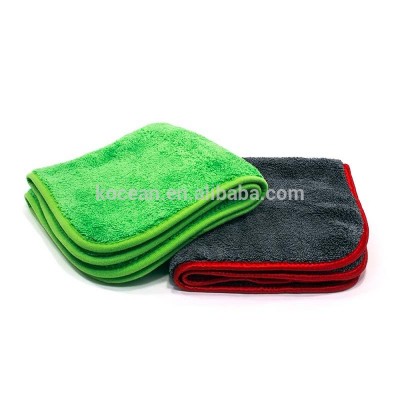 Thick Coral Fleece Super Plush Microfiber Absorbent Drying Auto Datailing Car Wash Cleaning Towel